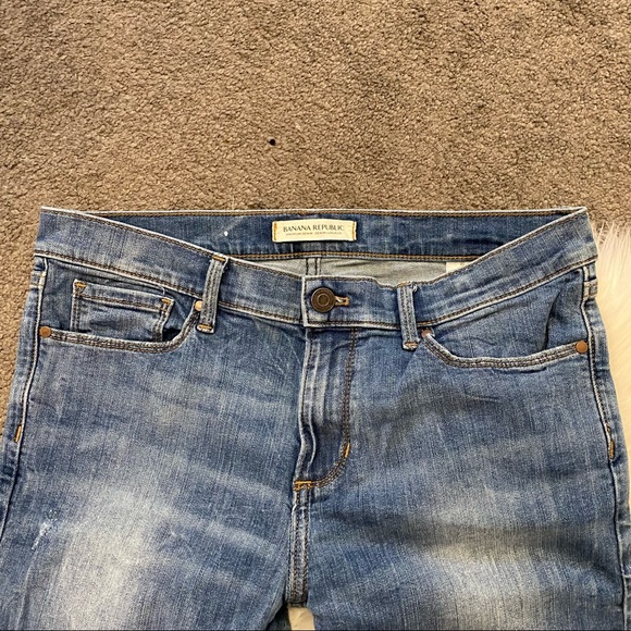 Light washed distressed skinny jeans - Picture 3 of 5